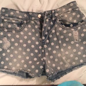 Jean shorts size 0